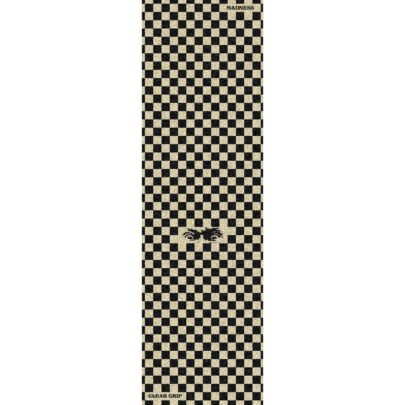 Madness-Checkered-View-10×33-Graphic-Griptape-Clear-Black-1